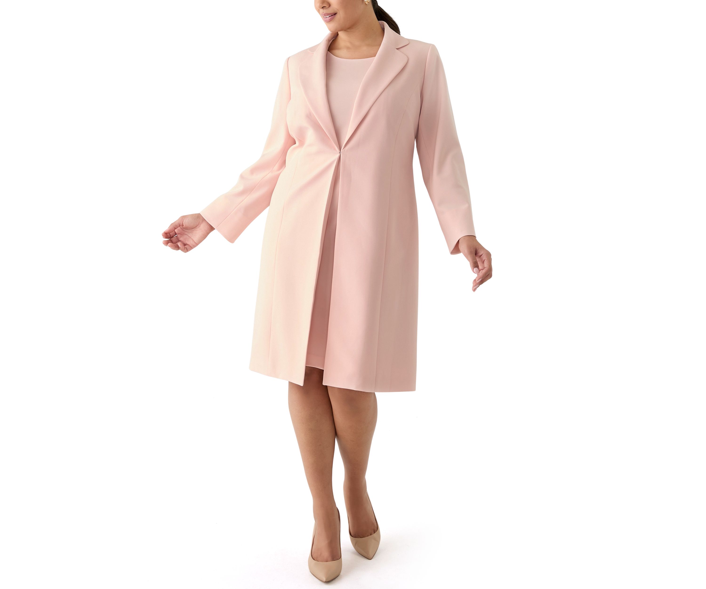 Topper Jacket & Sheath Dress Suit