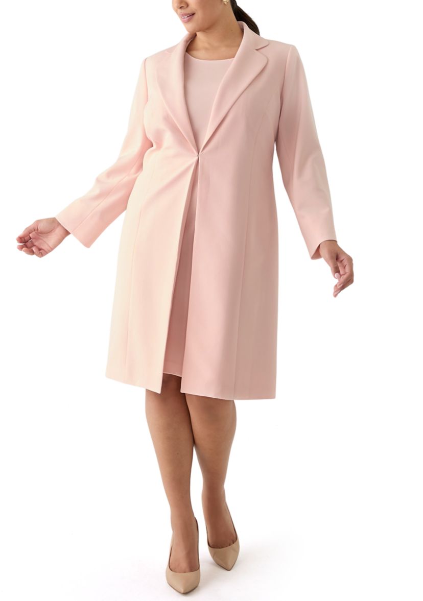 Topper Jacket & Sheath Dress Suit
