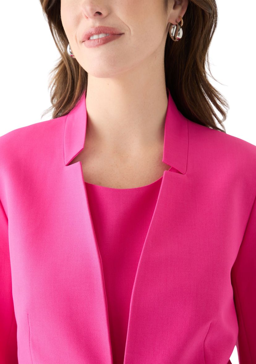 Cutout Kissing Jacket & Sheath Dress Suit
