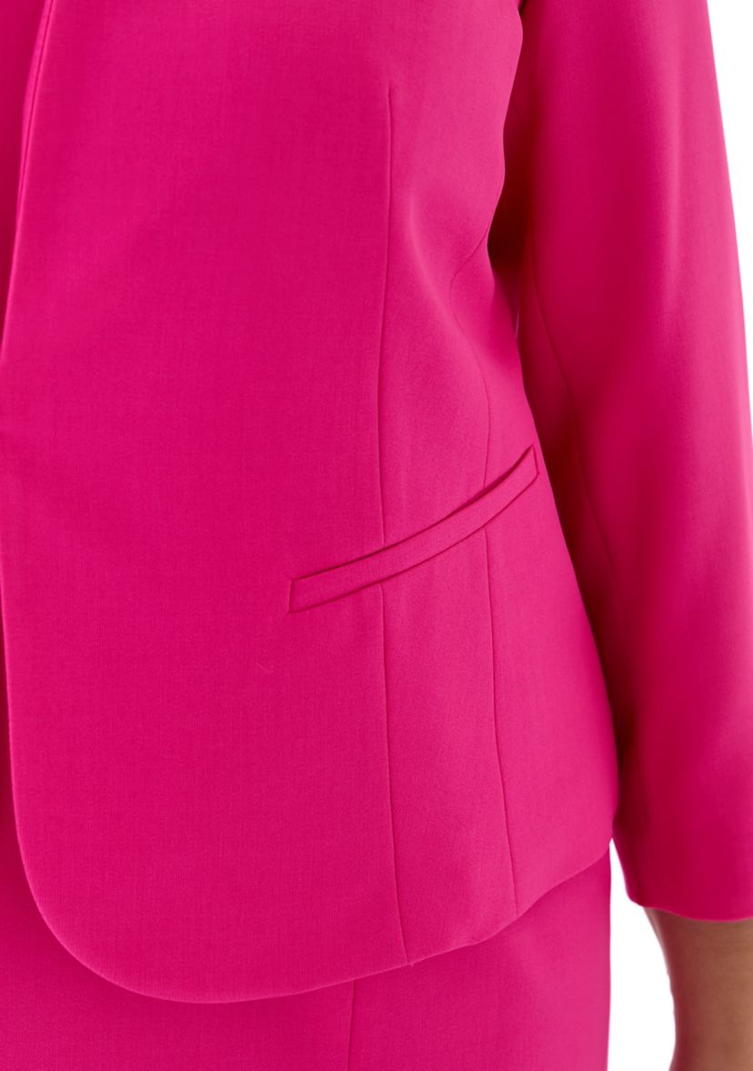 Cutout Kissing Jacket & Sheath Dress Suit