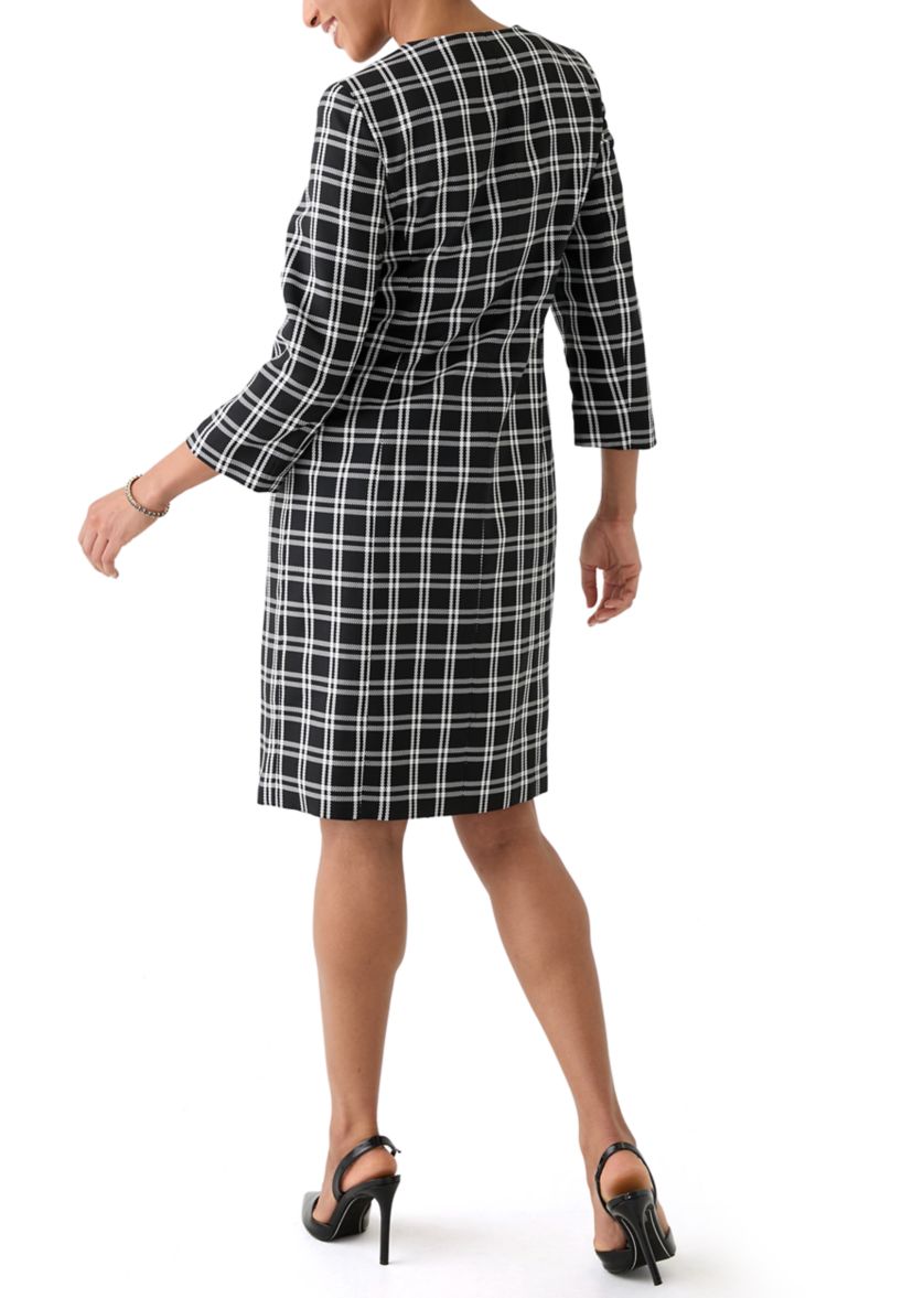 3/4 Sleeve Topper & Empire Waist Dress
