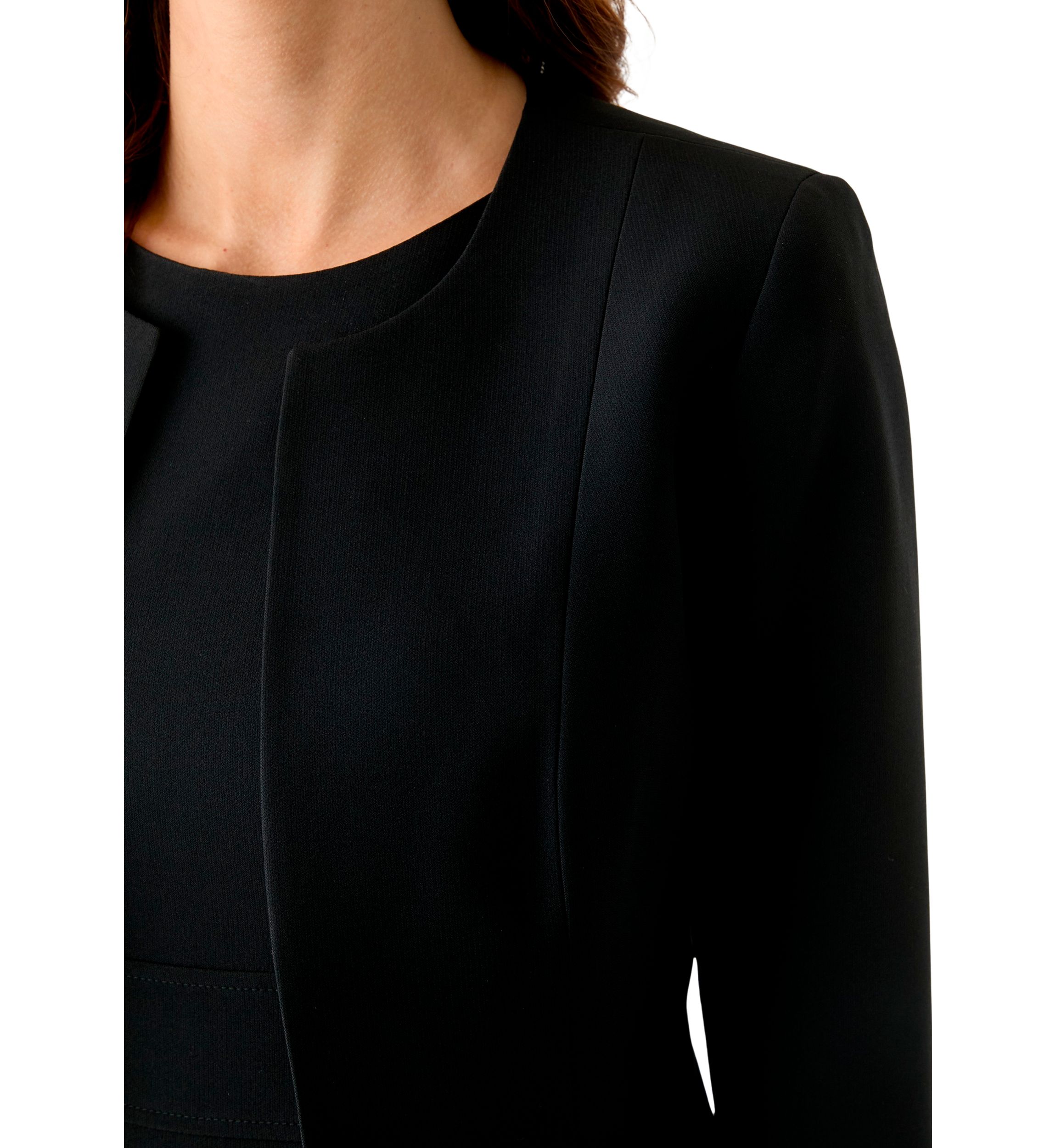 SCOOP NK BOLERO & FLARE DRESS