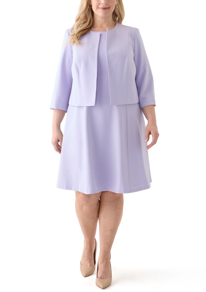 SCOOP NK BOLERO & FLARE DRESS