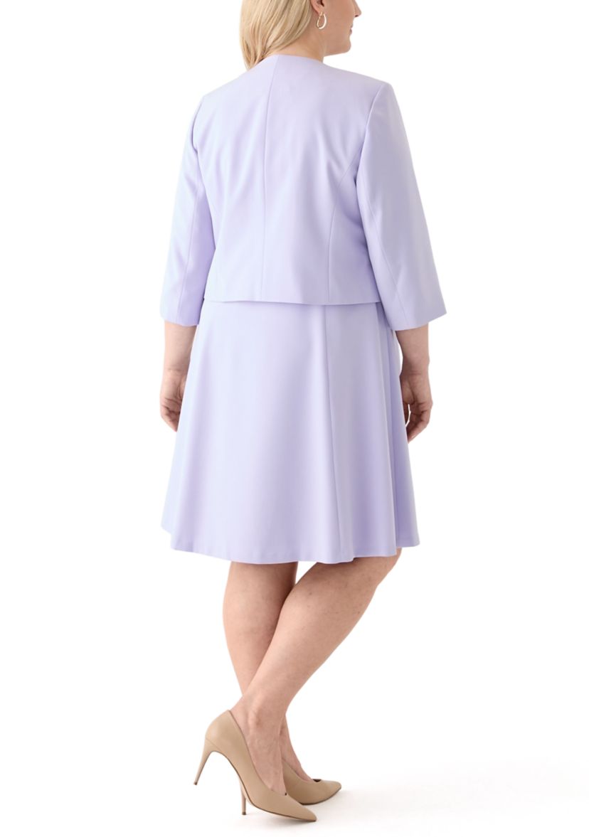 SCOOP NK BOLERO & FLARE DRESS