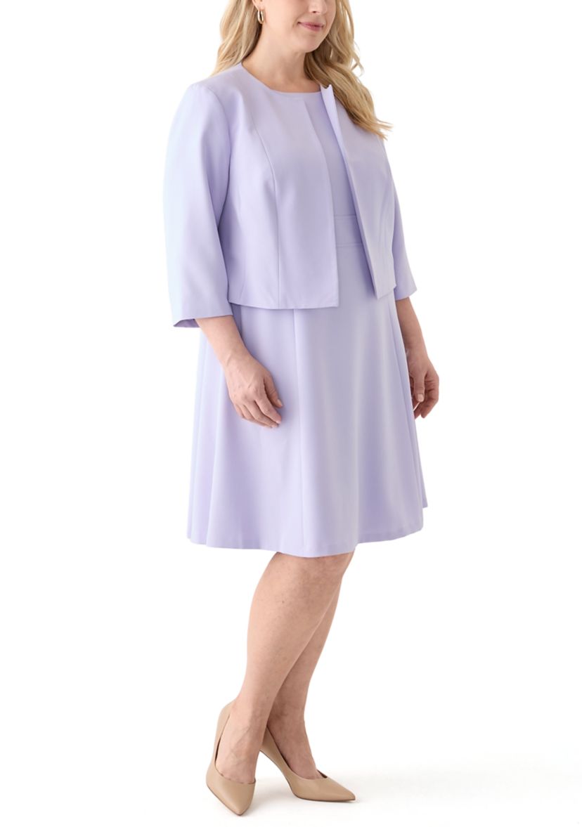 SCOOP NK BOLERO & FLARE DRESS