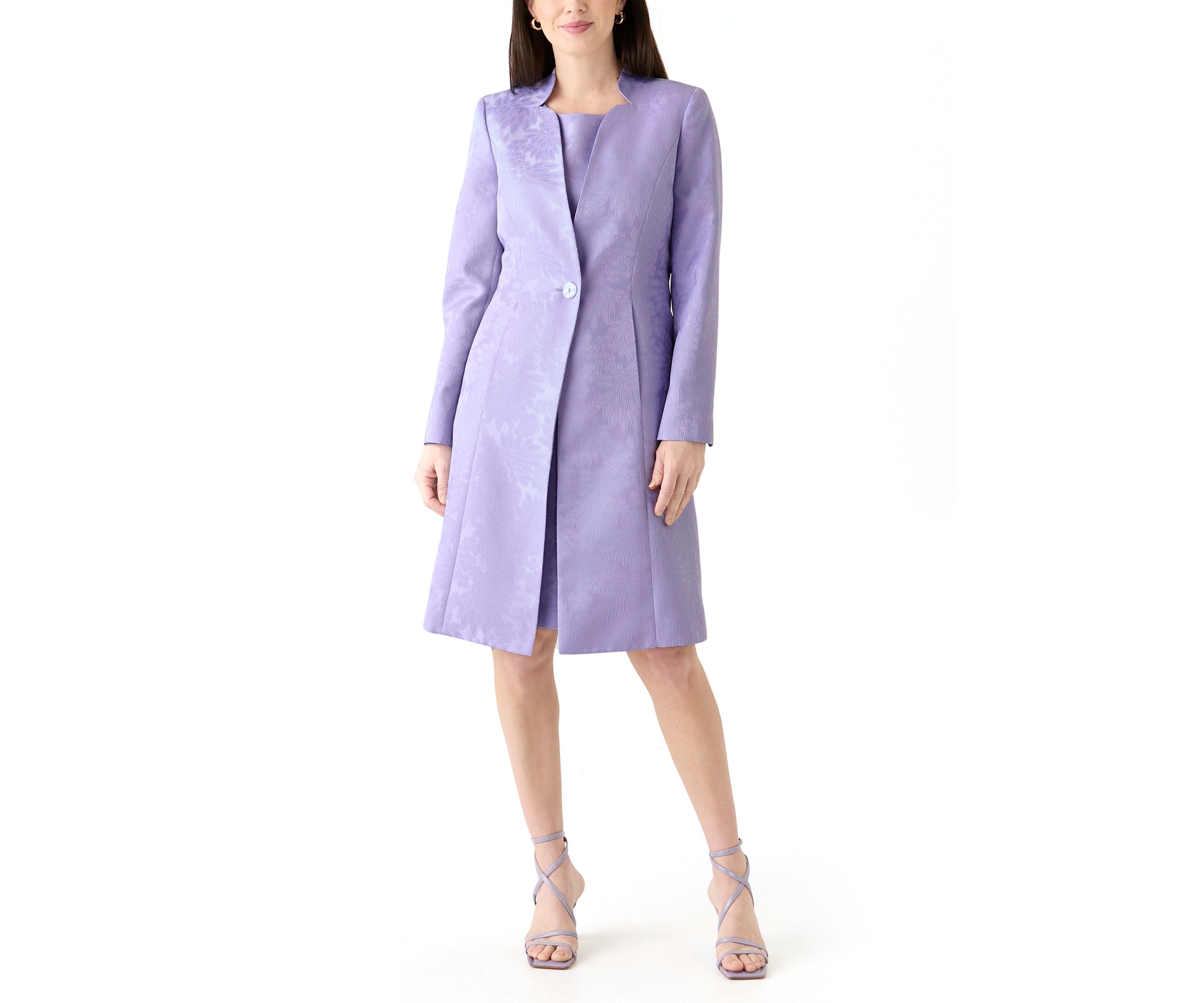 1 BTTN TOPPER W/& SHEATH DRESS