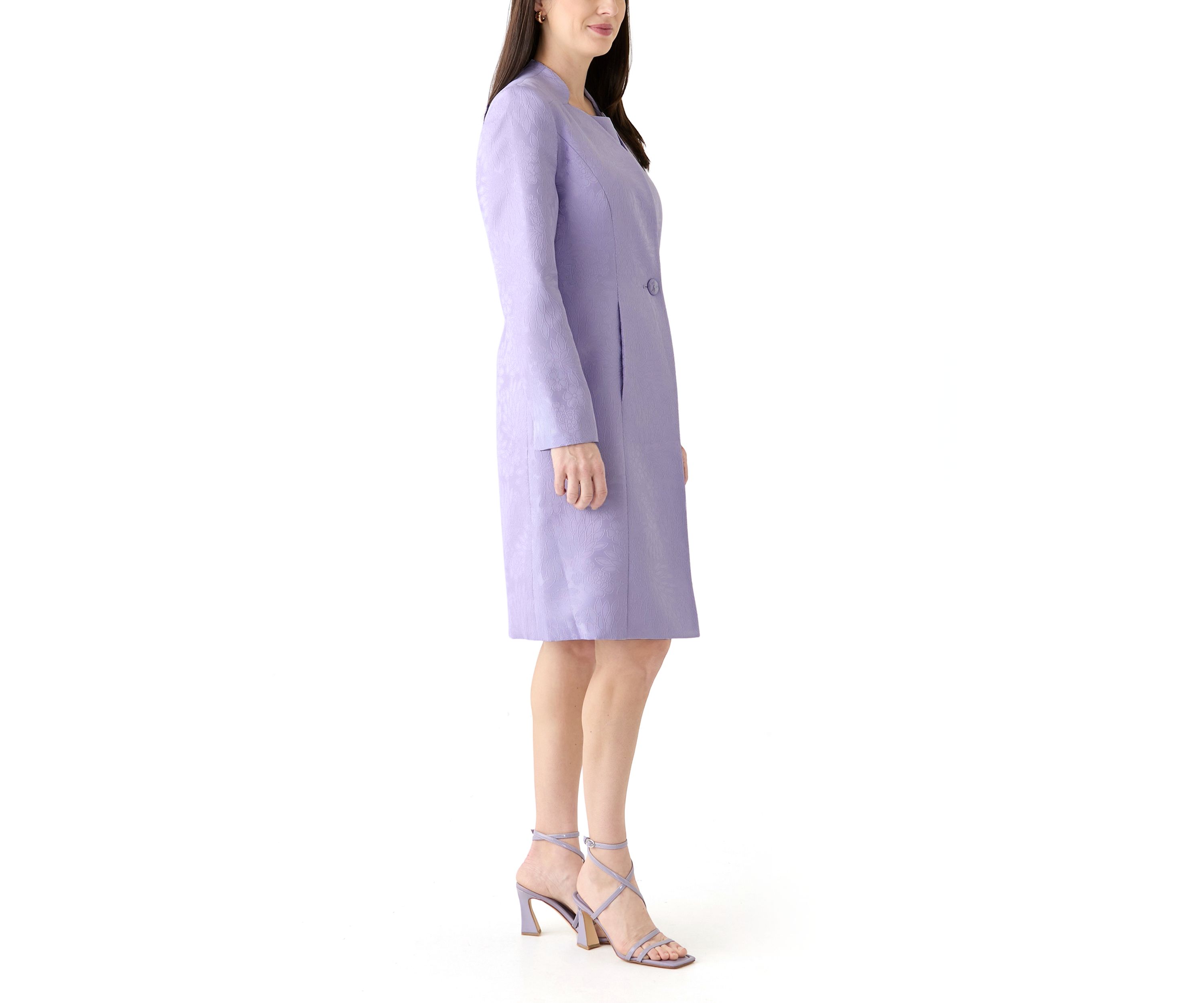 1 BTTN TOPPER W/& SHEATH DRESS