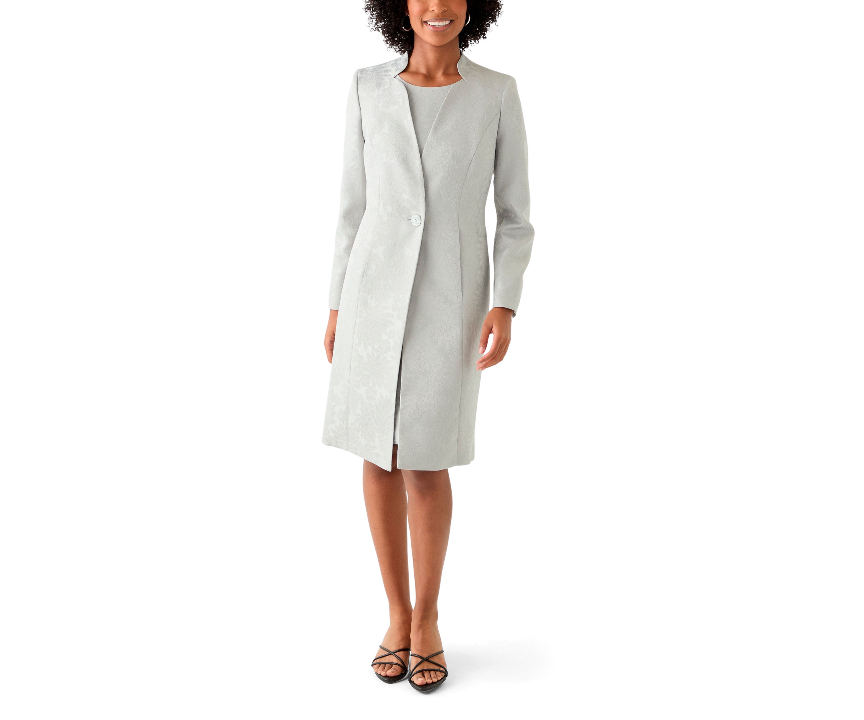 1 BTTN TOPPER W/& SHEATH DRESS