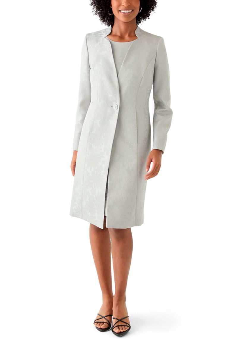 1 BTTN TOPPER W/& SHEATH DRESS