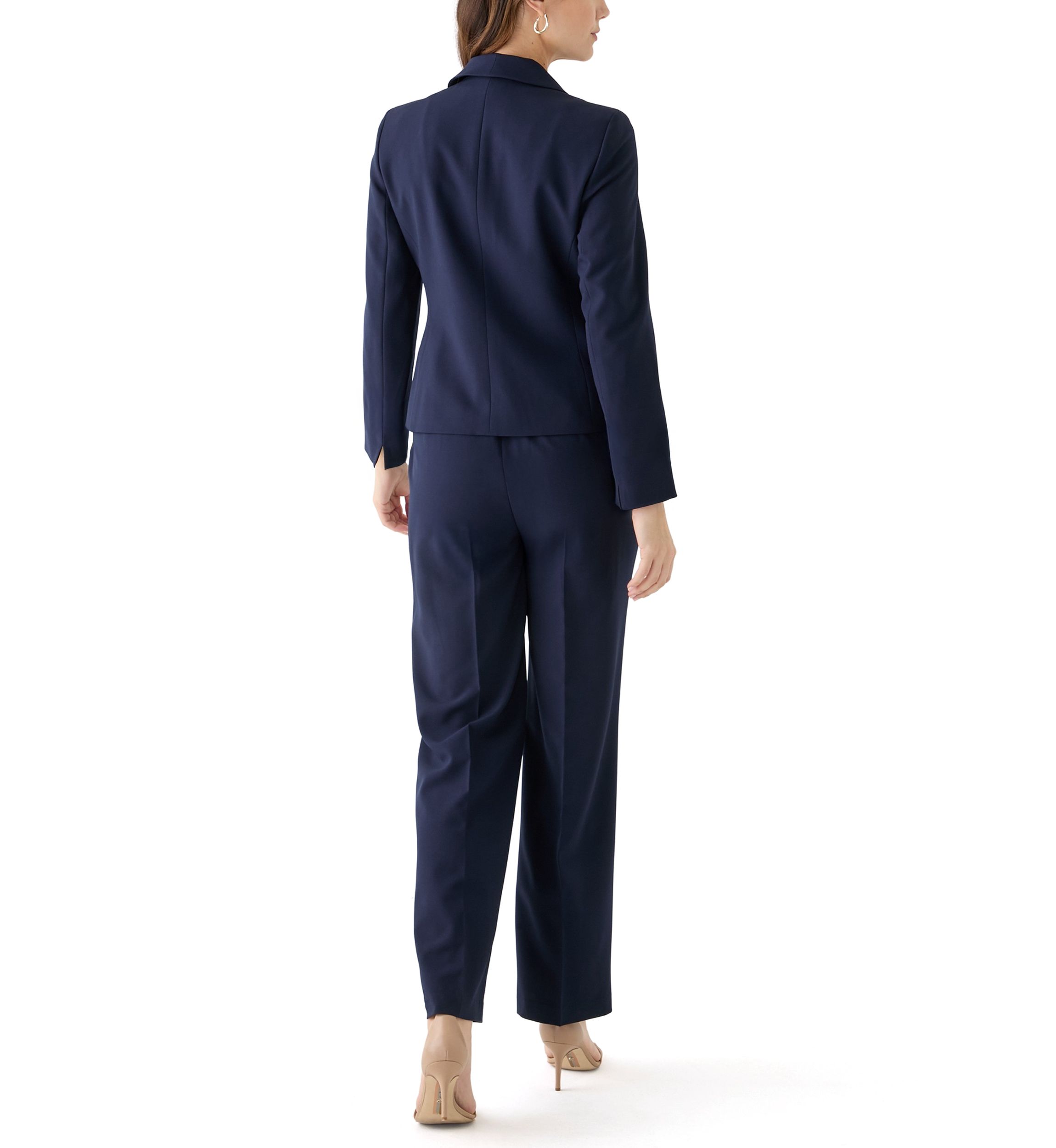 1 BTTN SHAWL COLLAR JCKT & PULL ON PNT