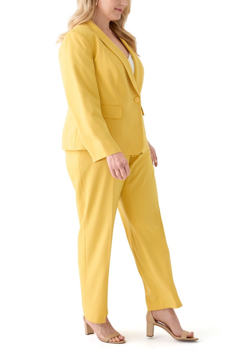 1 BTTN SHAWL COLLAR JCKT & PULL ON PNT