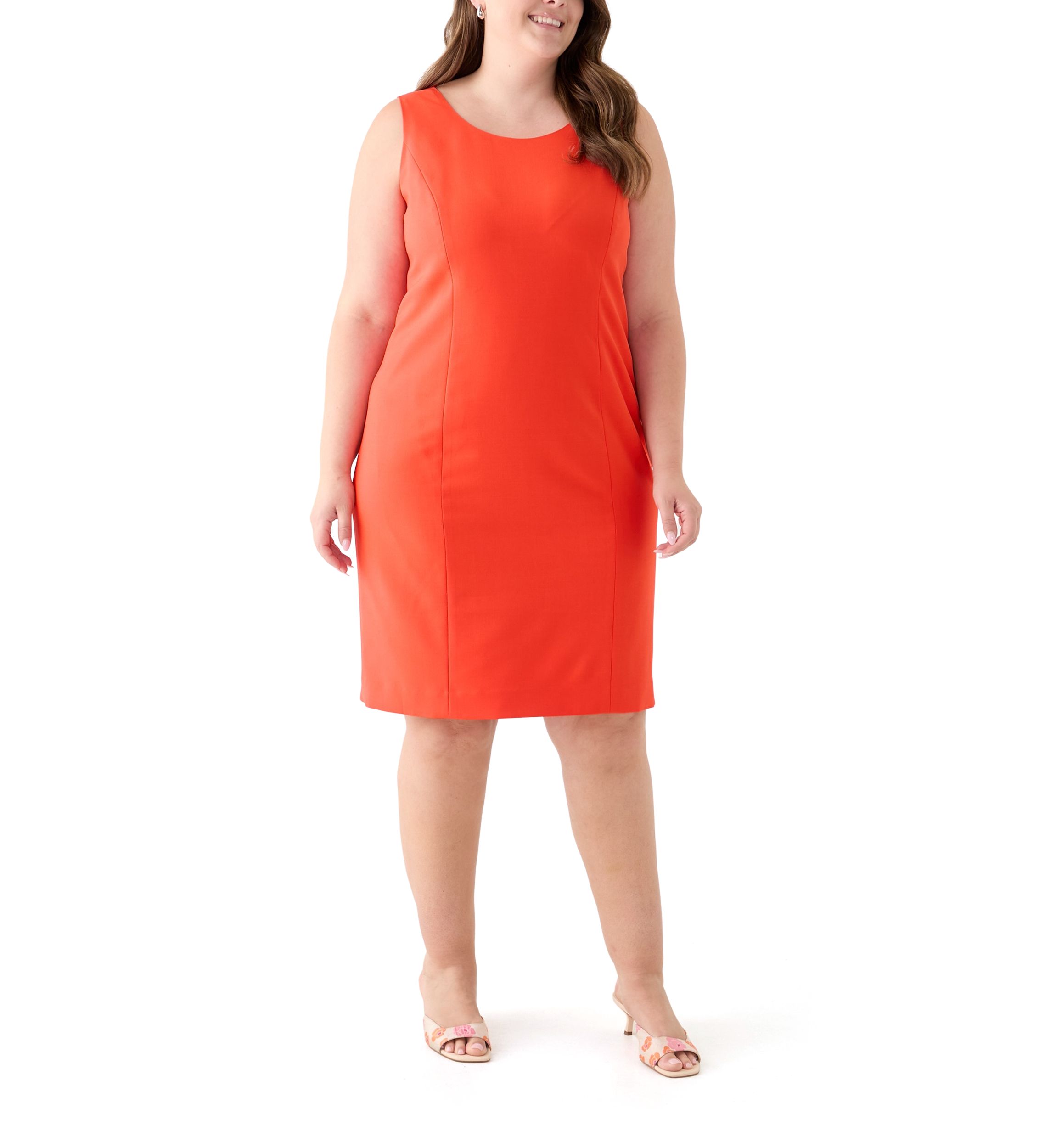 Shawl Collar Jacket & Basic Sheath Dress