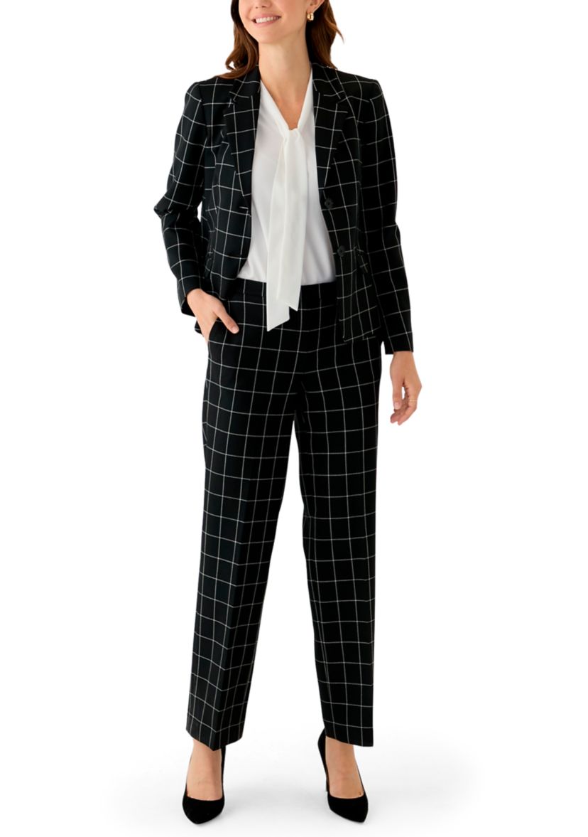 Two Button Jacket & Fly Front Pant