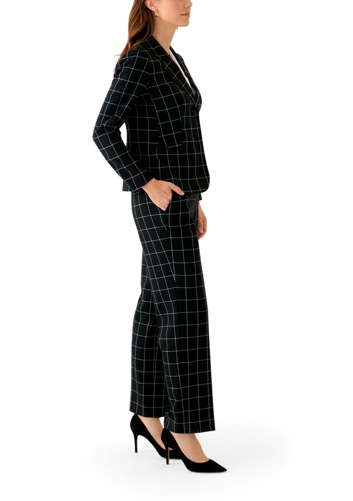 Two Button Jacket & Fly Front Pant