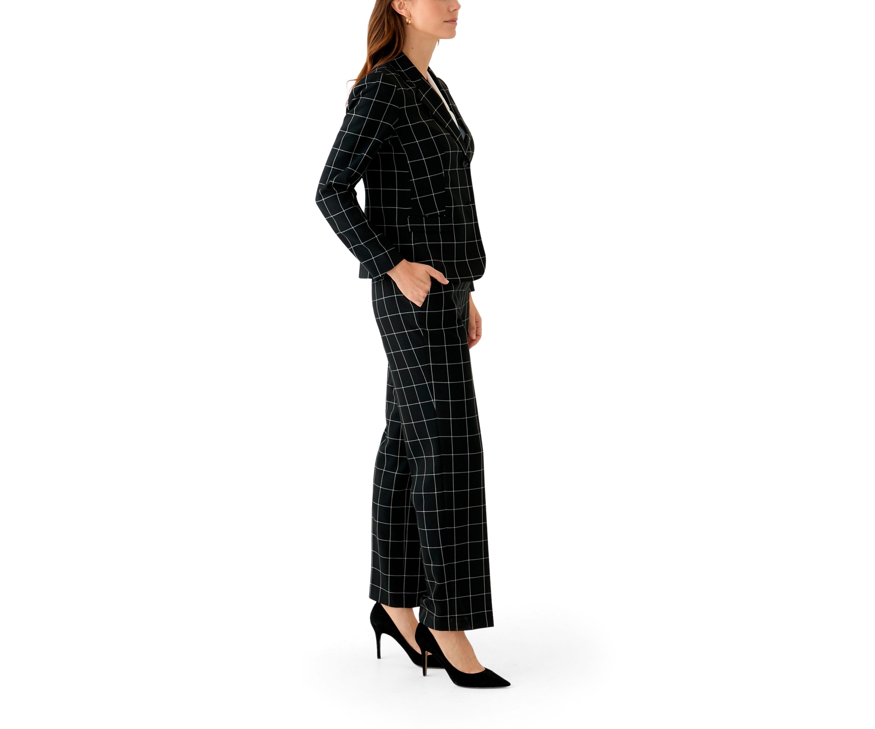 Two Button Jacket & Fly Front Pant