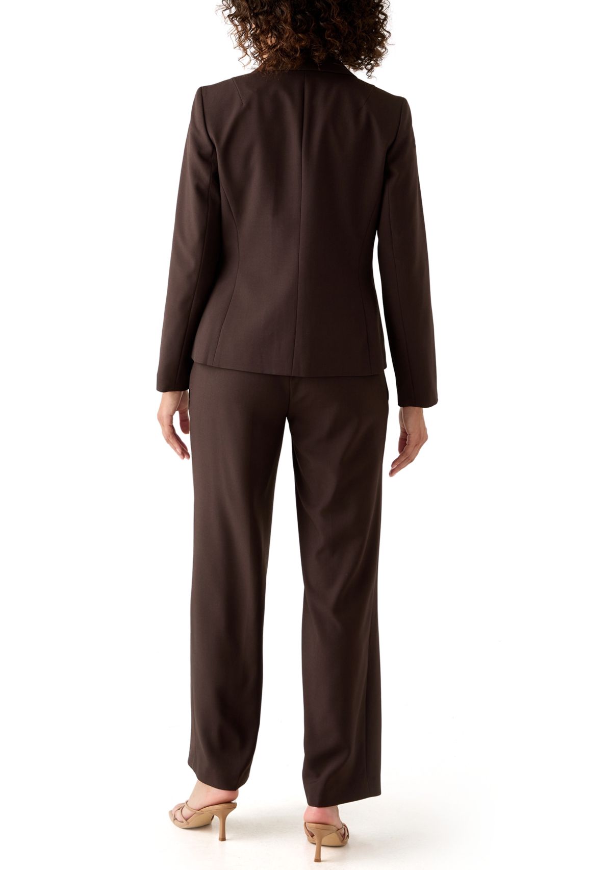 Four Pocket Jacket & Wide Leg Pant