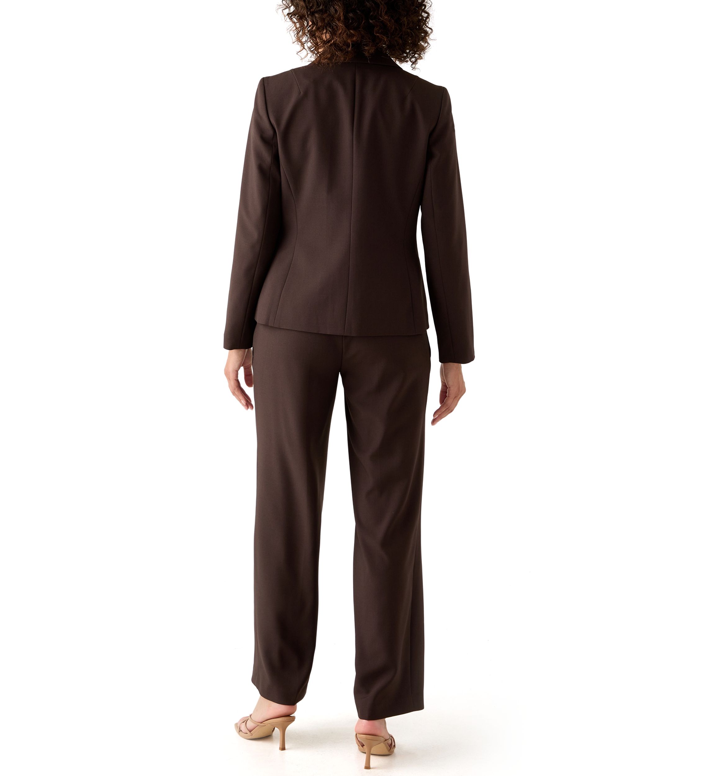 Four Pocket Jacket & Wide Leg Pant