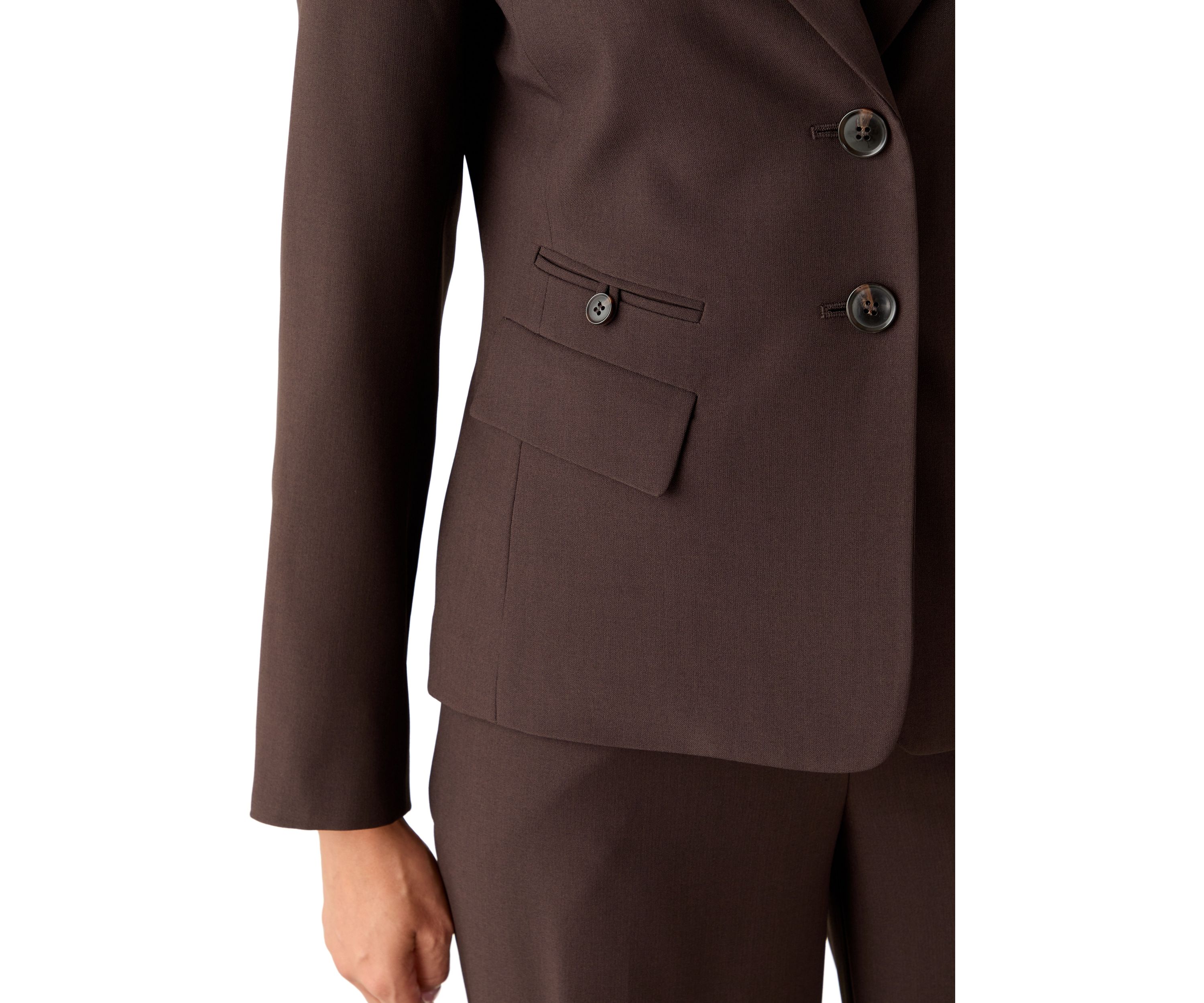 Four Pocket Jacket & Wide Leg Pant