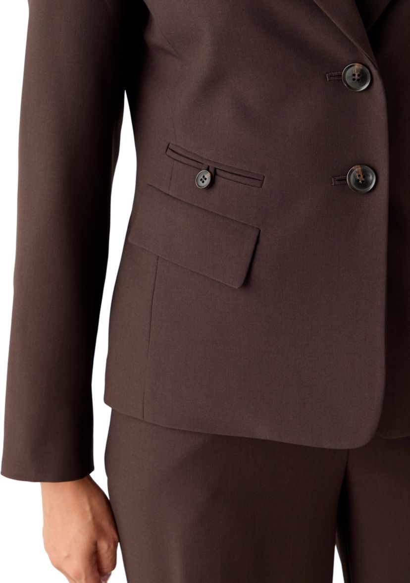 Four Pocket Jacket & Wide Leg Pant