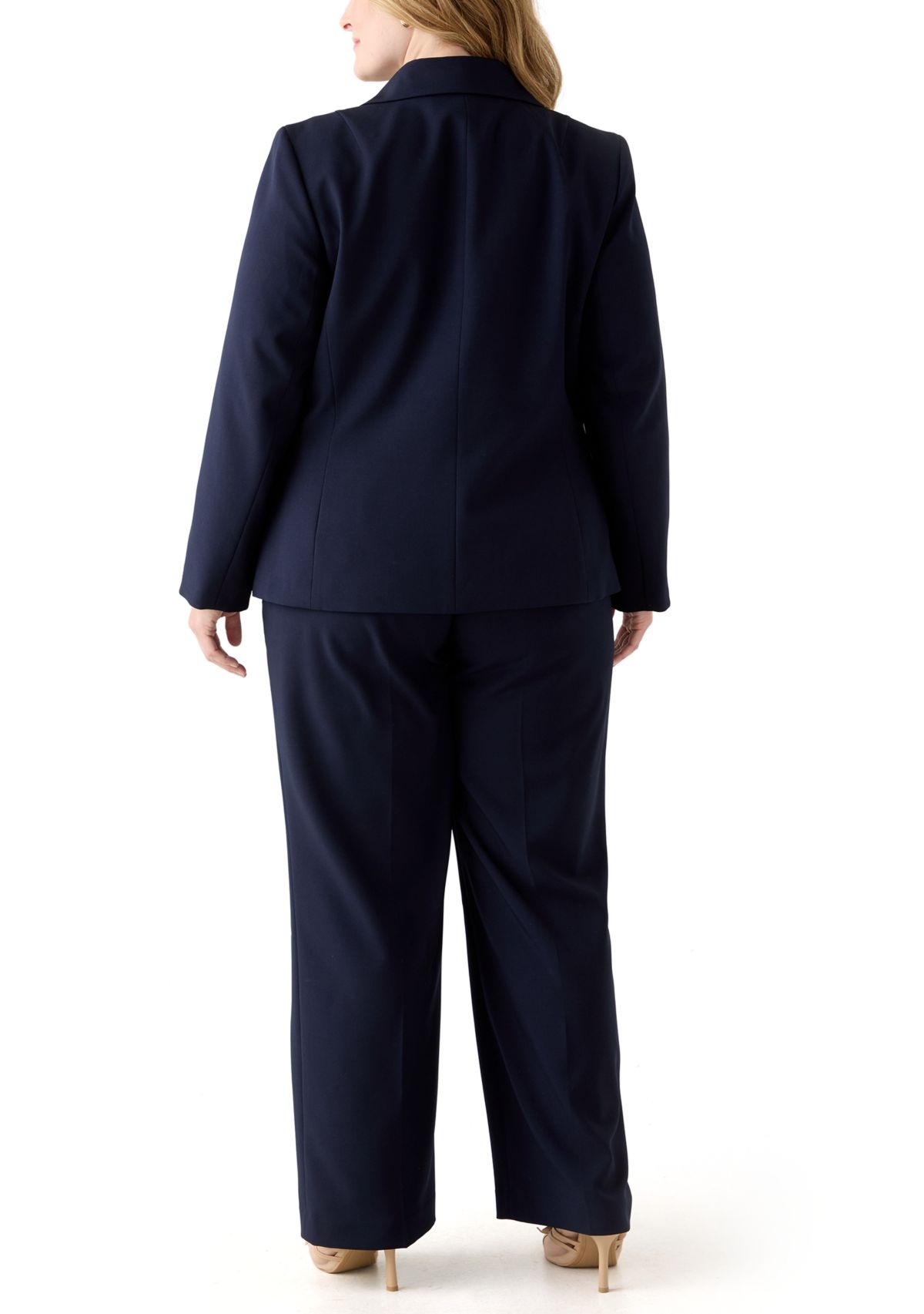 Four Pocket Jacket & Wide Leg Pant