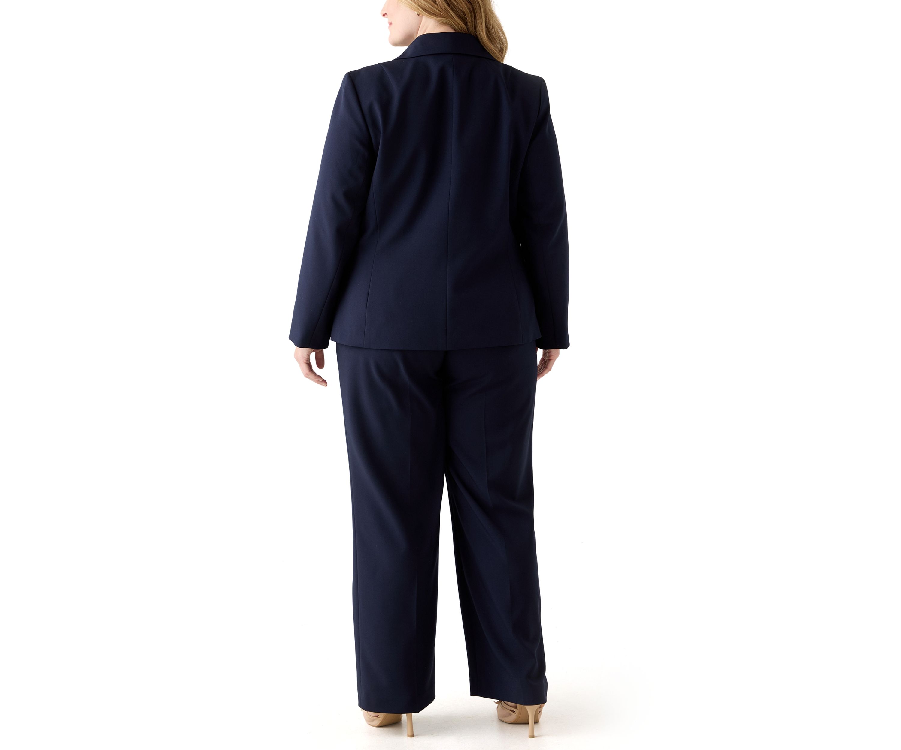 Four Pocket Jacket & Wide Leg Pant