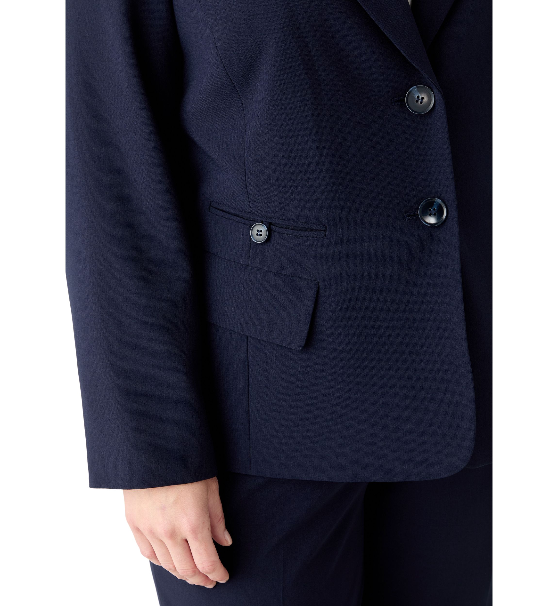 Four Pocket Jacket & Wide Leg Pant