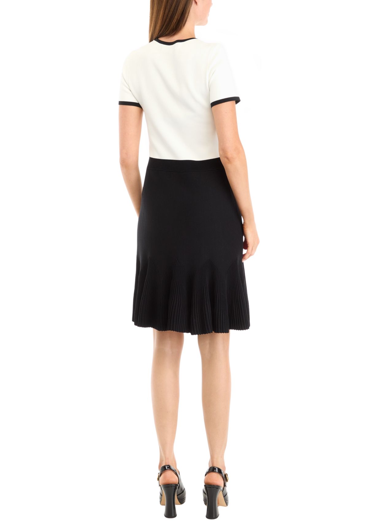 Womens Two Tone Dress