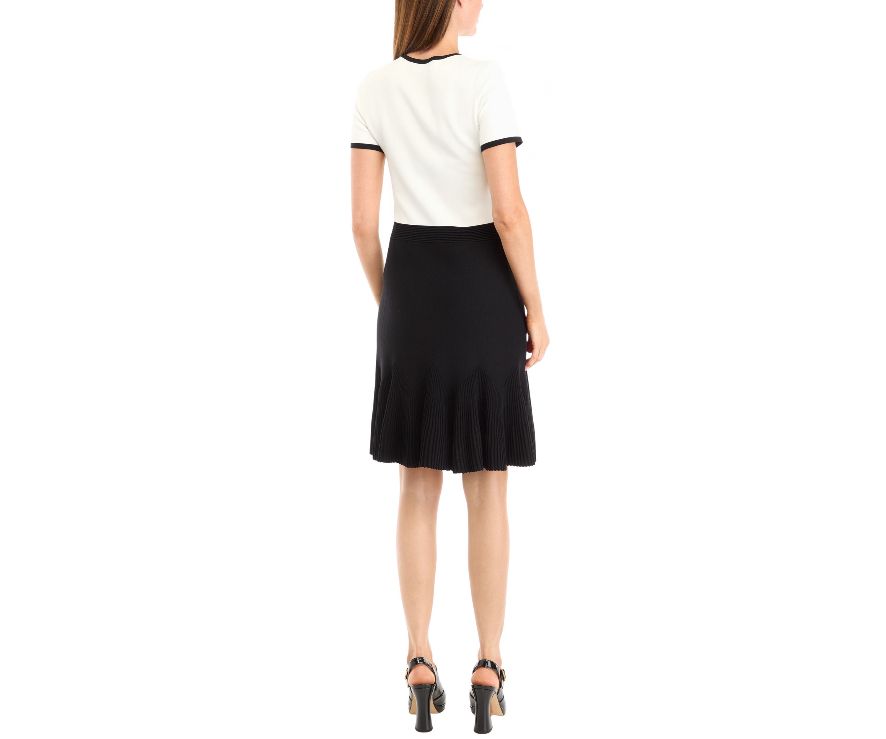 Womens Two Tone Dress