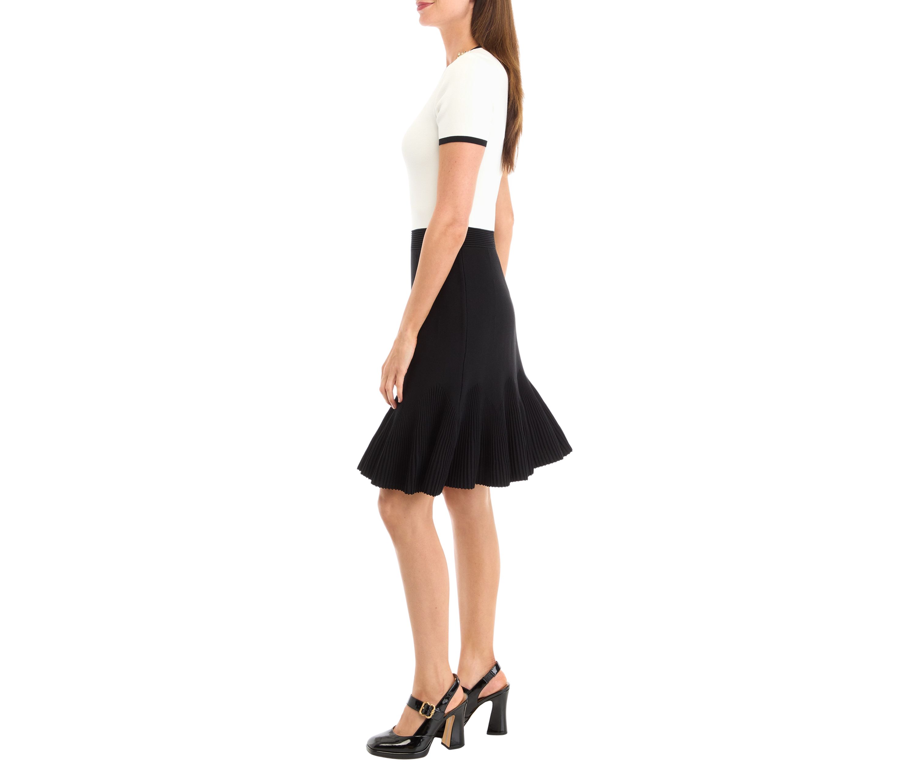 Womens Two Tone Dress