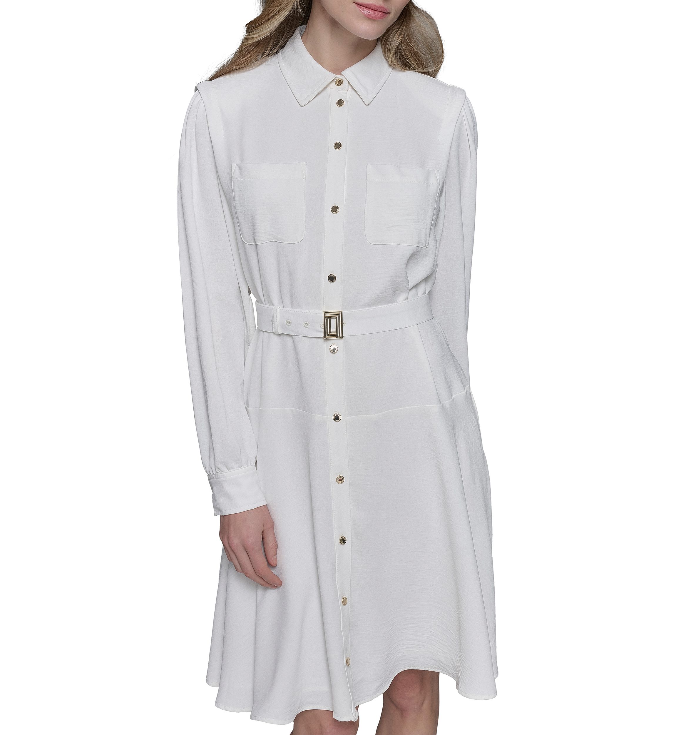 Womens Aero Wash Shirtdress