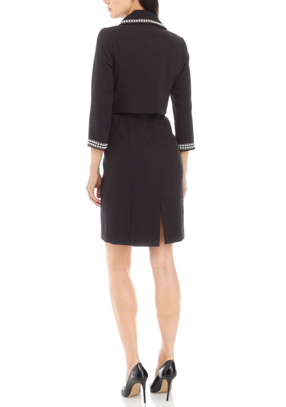 Nested Suit, Beaded Jacket and Dress