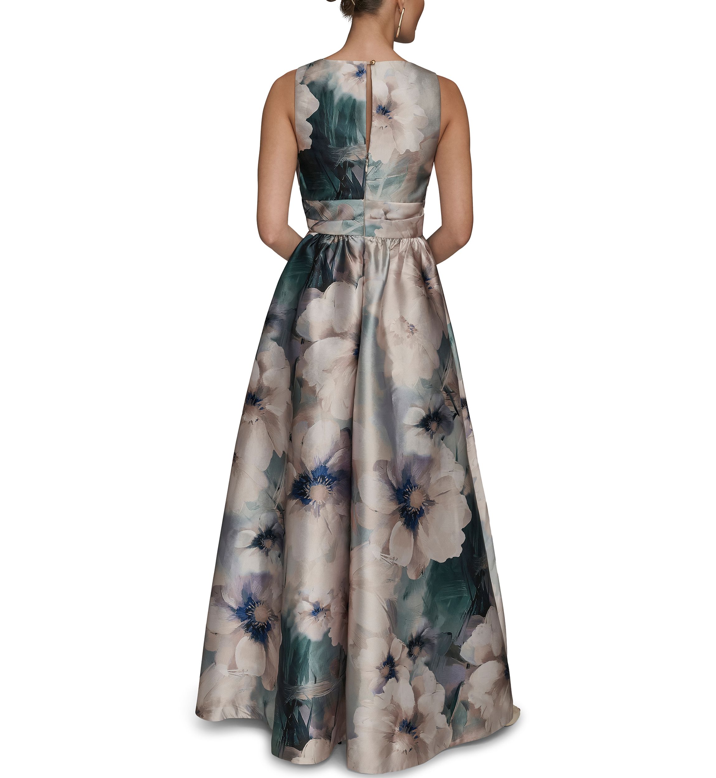 slim fit dress slacks Emerald Green Strapless Puffy Midi Tulle Dress main image 0