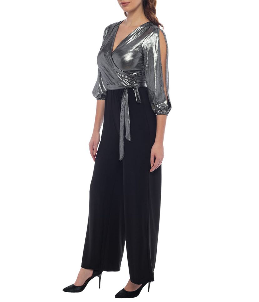 Cold Shoulder Wrap Top