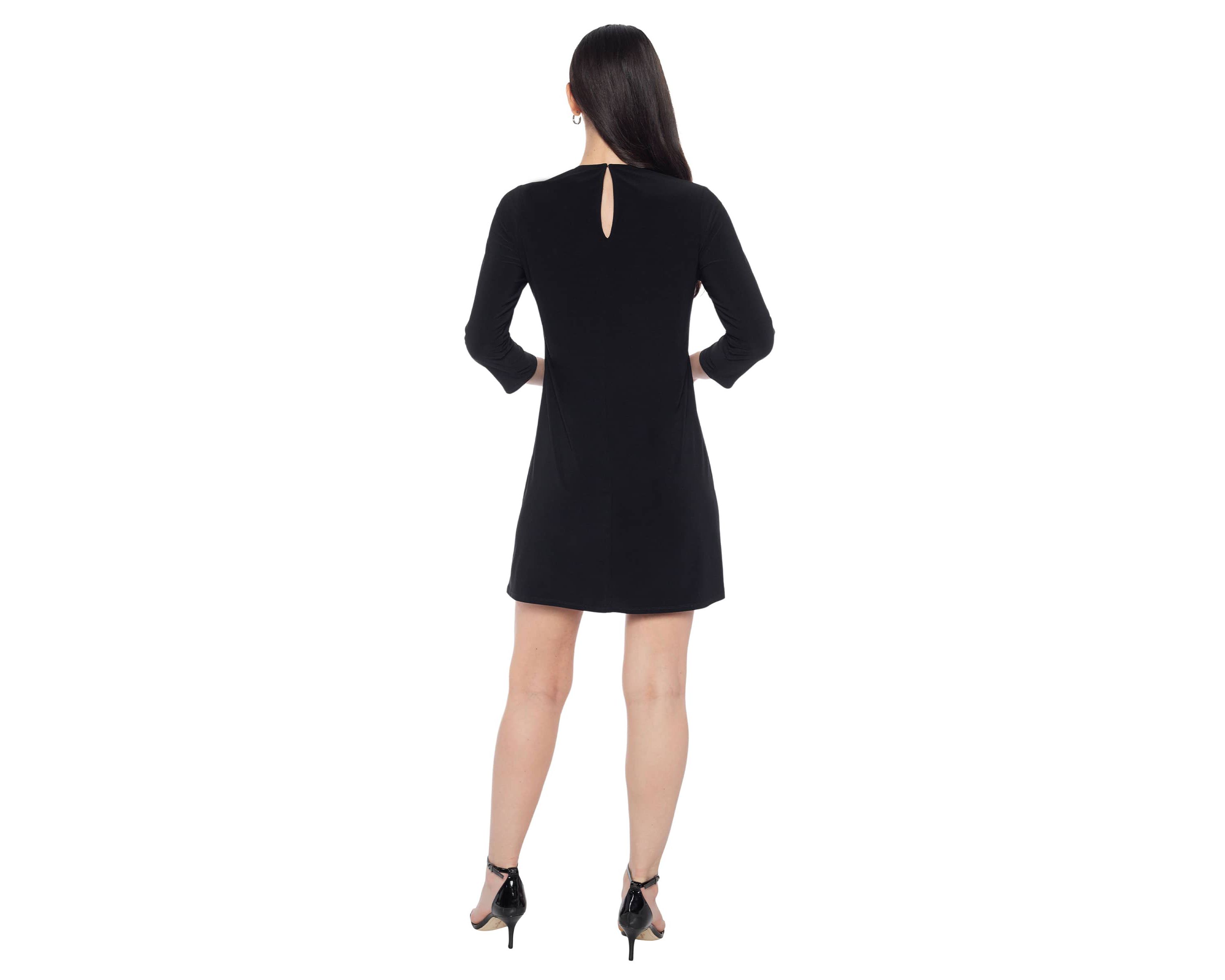 Beaded Front Shirt Dress