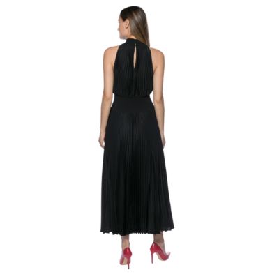 Sleeveless Pleated Dress