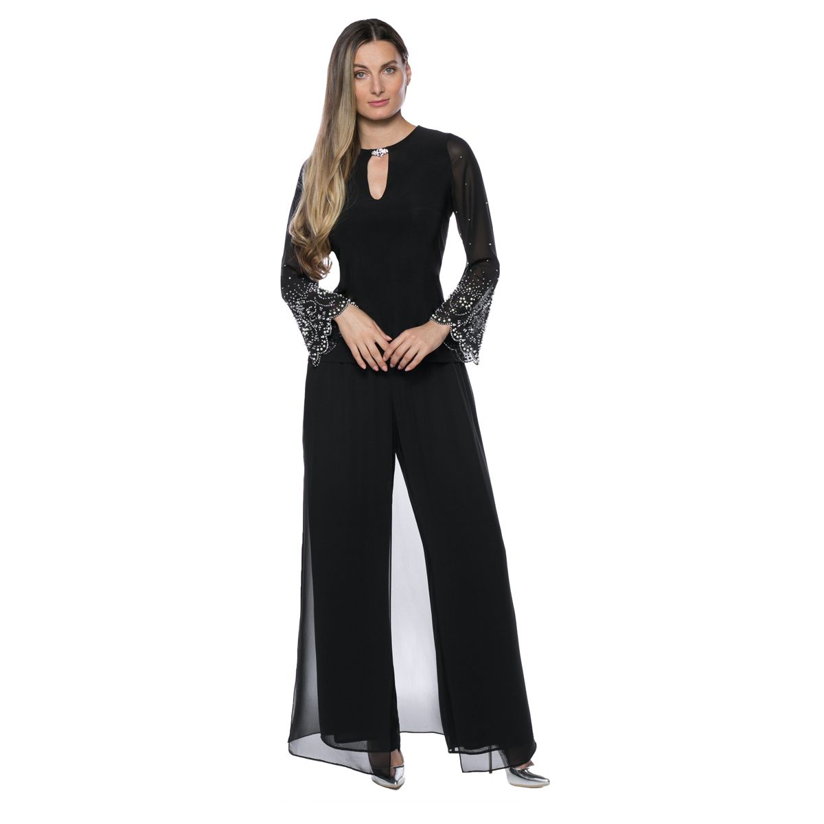 Keyhole 2-Piece Pant Set