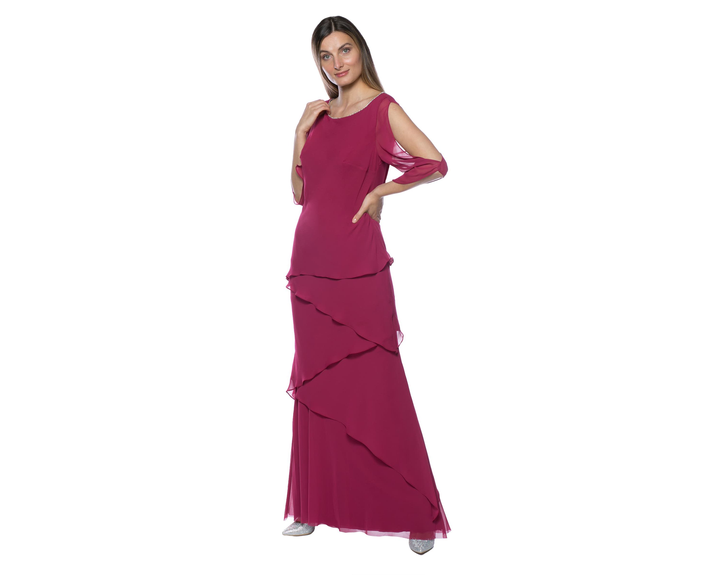 Tiered Long Dress