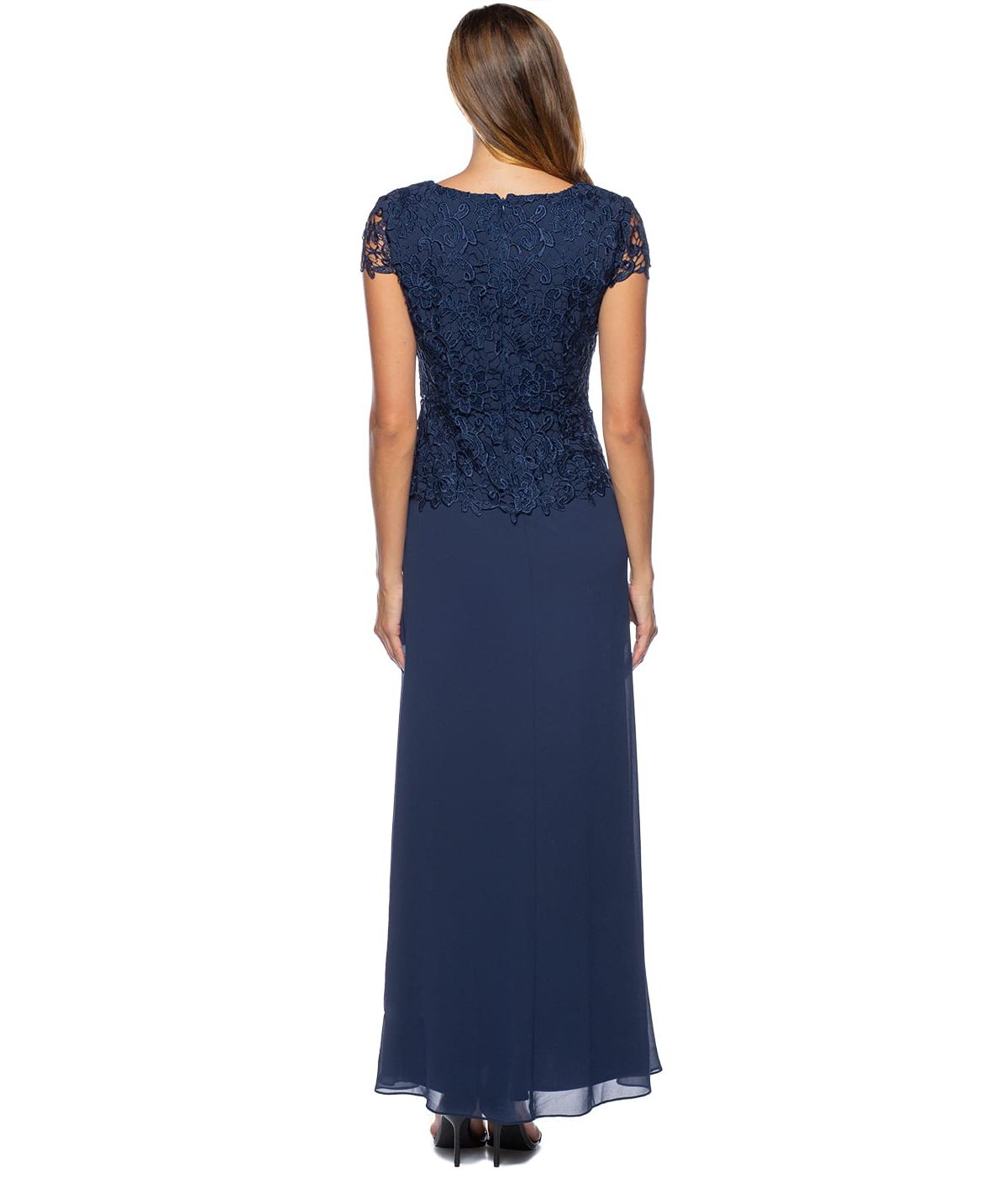 Cascade Ruffle Long Dress