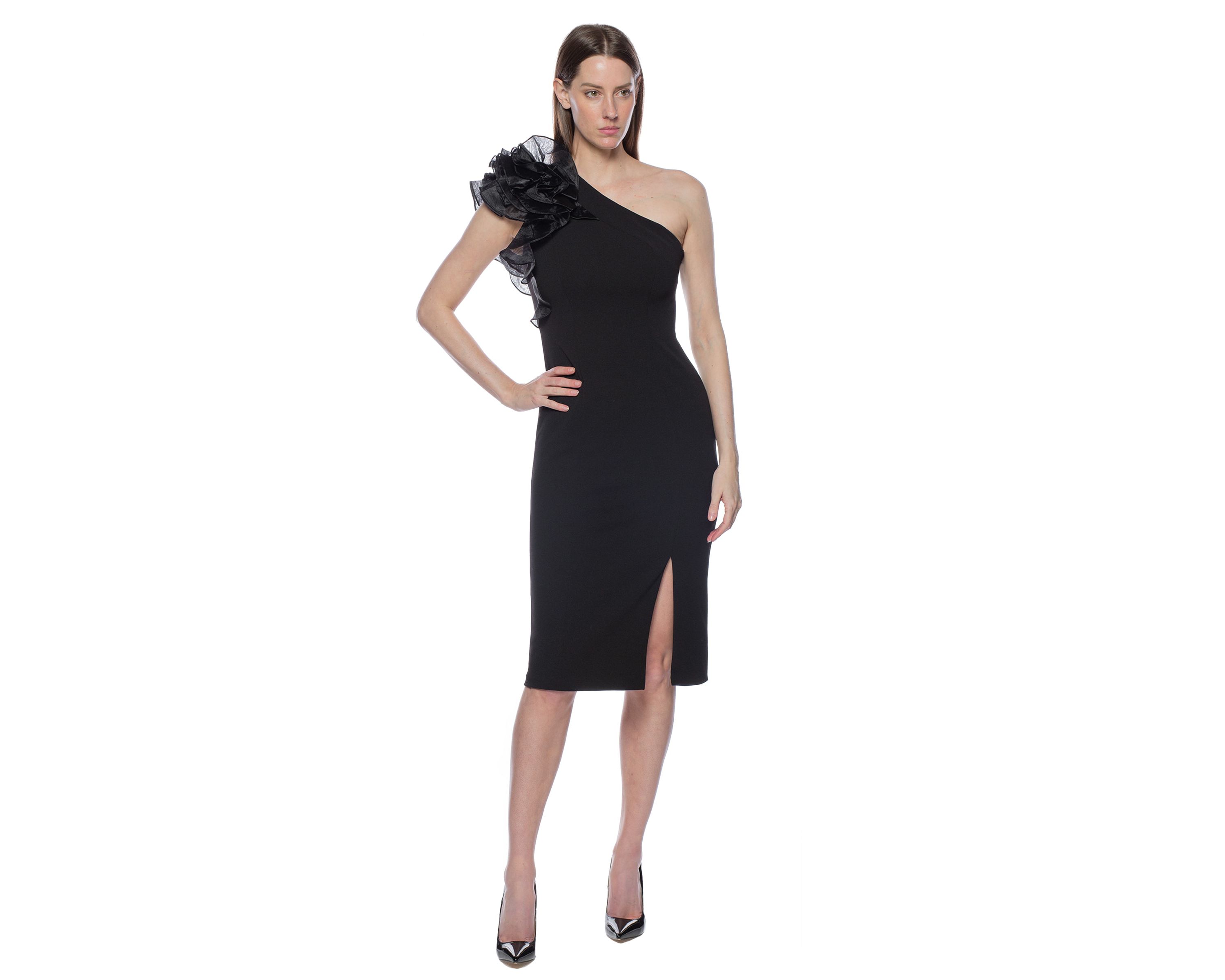 Ruffle One Shouder Dress