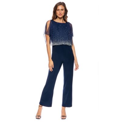 Beaded Caplet Jumpsuit Ity