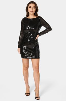 cowl back sequin dress Gold Sequin Cowl Back Dress Small