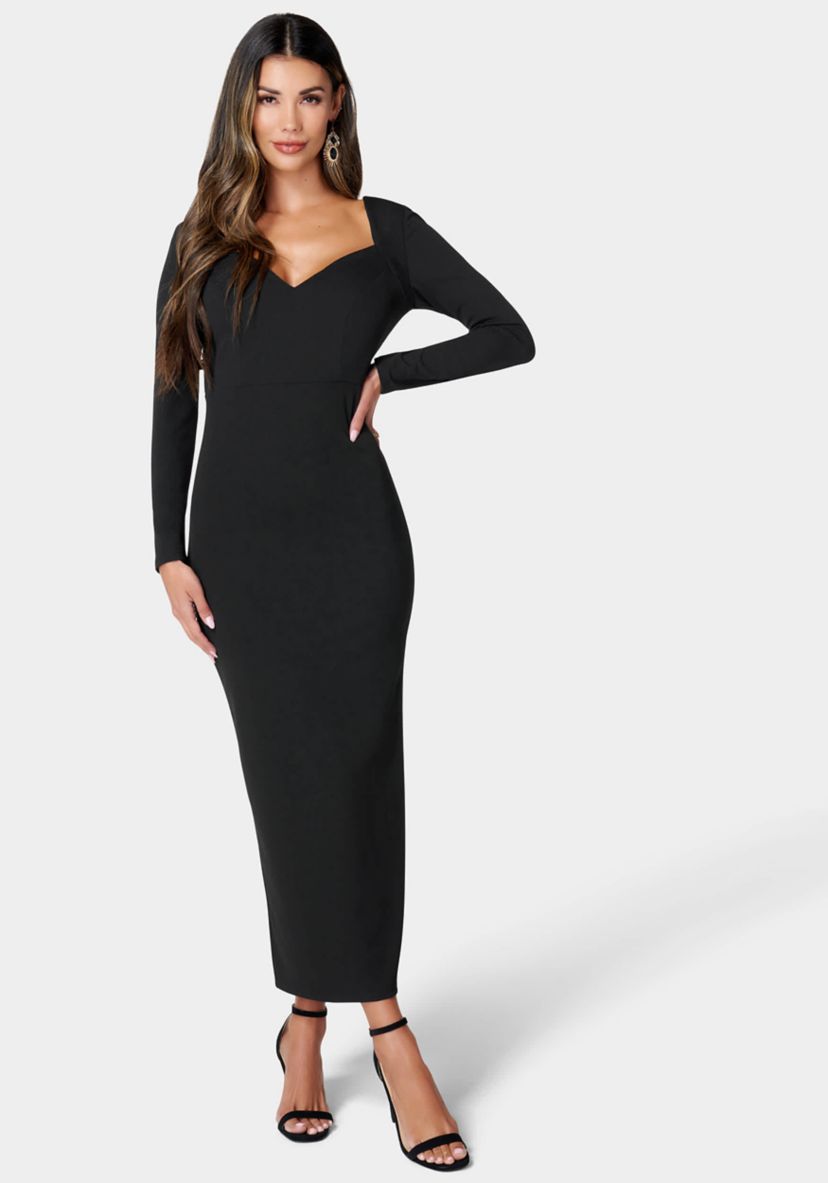 Bebe Open Back Ankle Dress | Belk