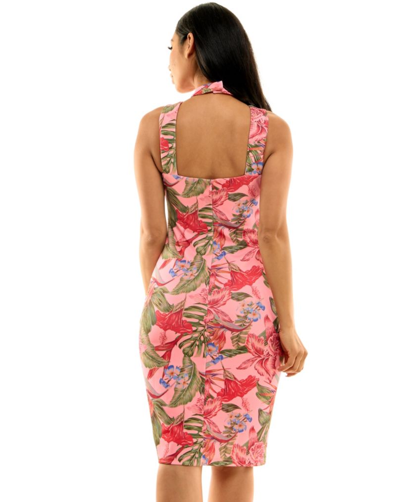 Bebe Bodycon Halter Dress