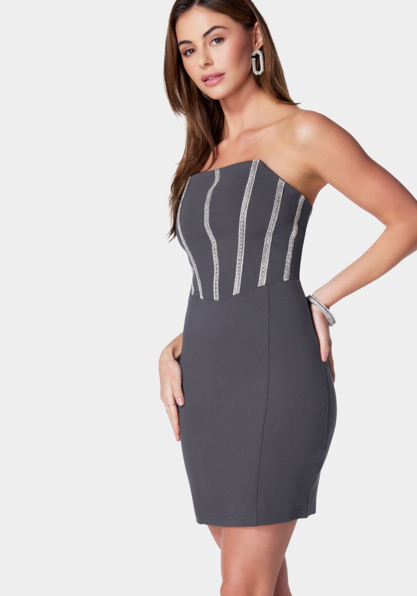 Strapless Corset Dress