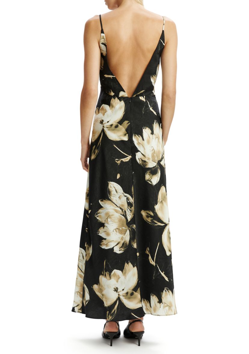 Womens Capri Printed Slip Dress