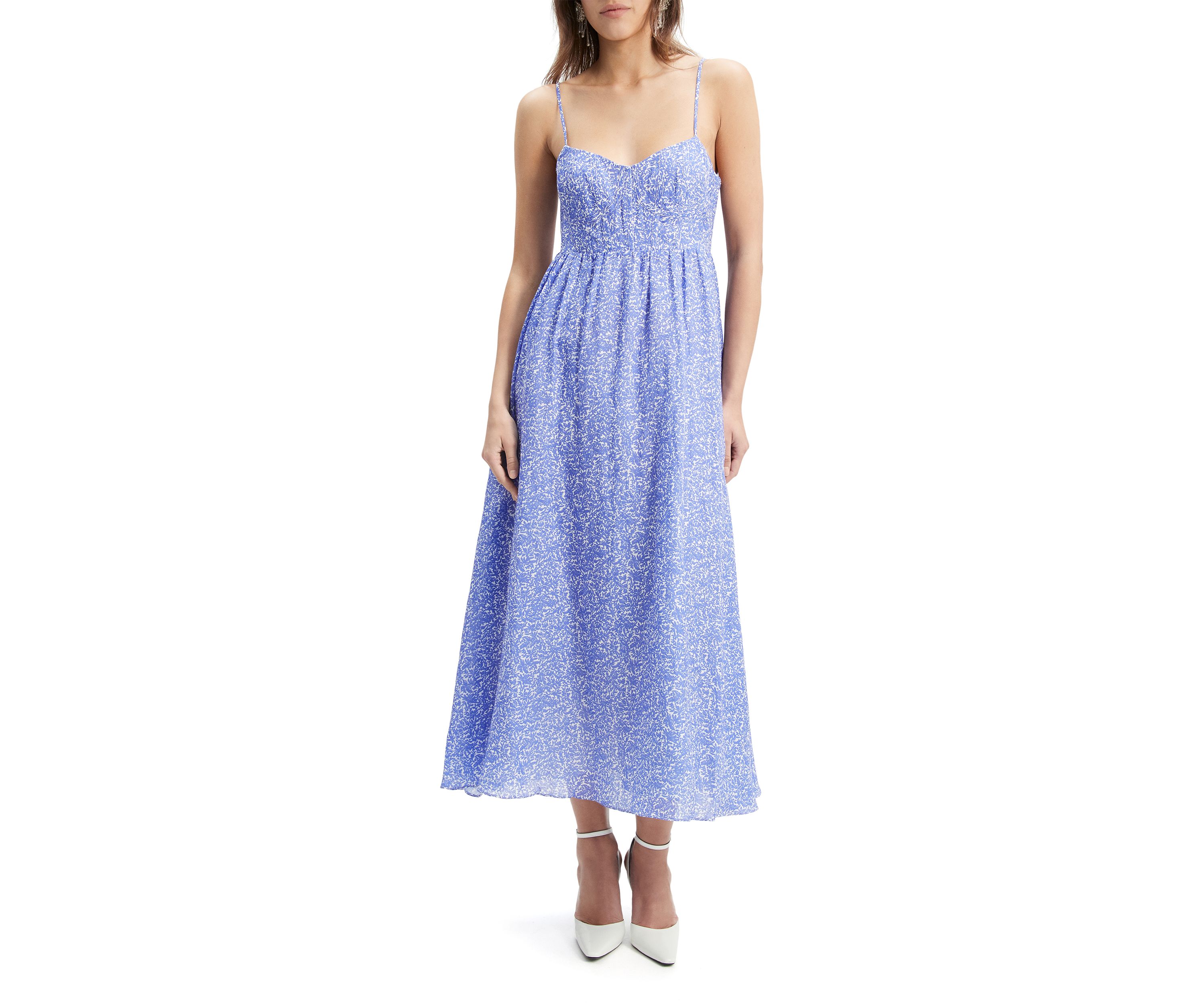 Womens Milika Midi Dress