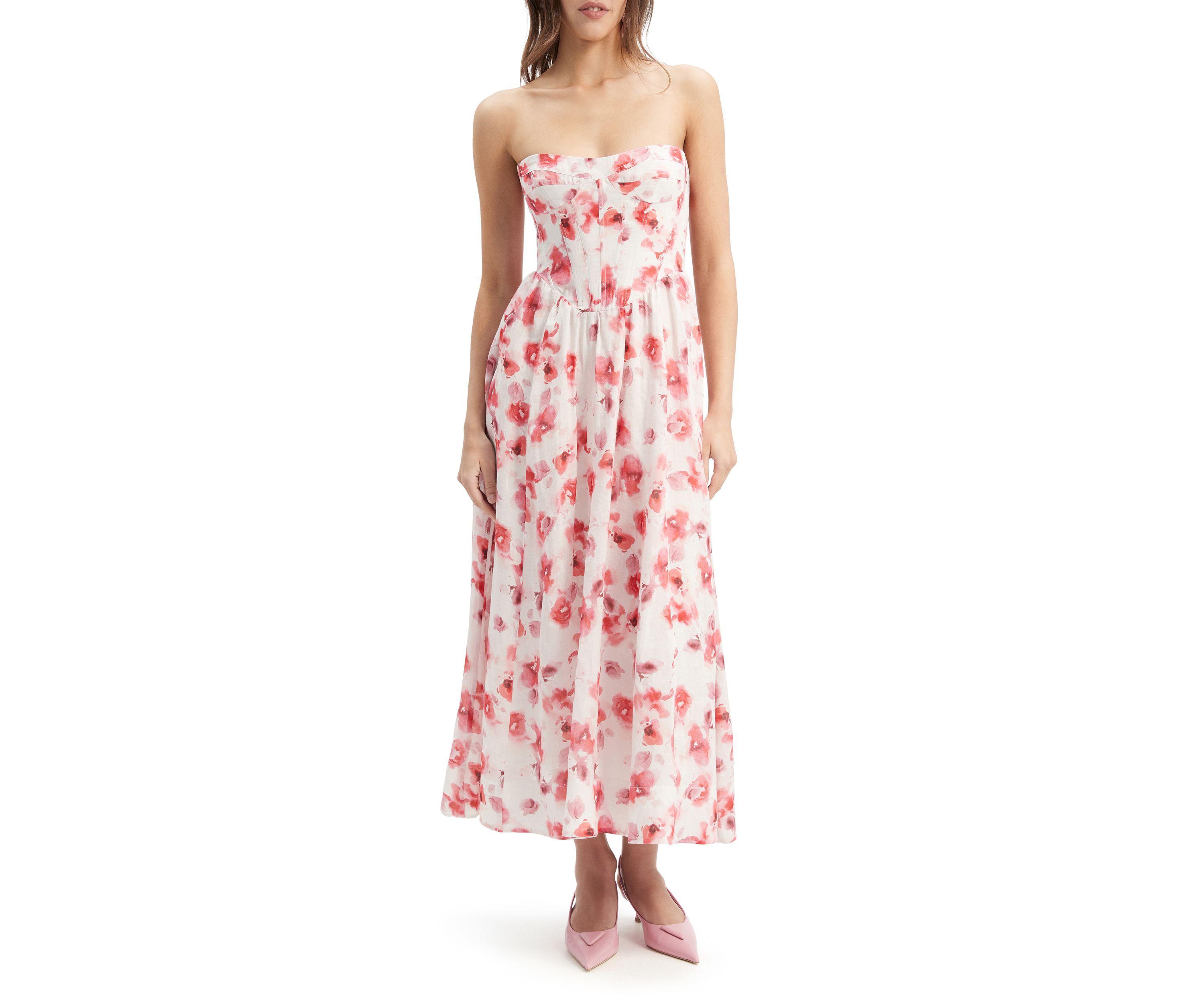 Womens Lola Corset Mini Dress