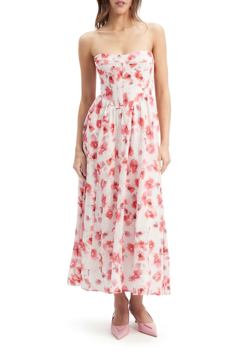 Womens Lola Corset Mini Dress