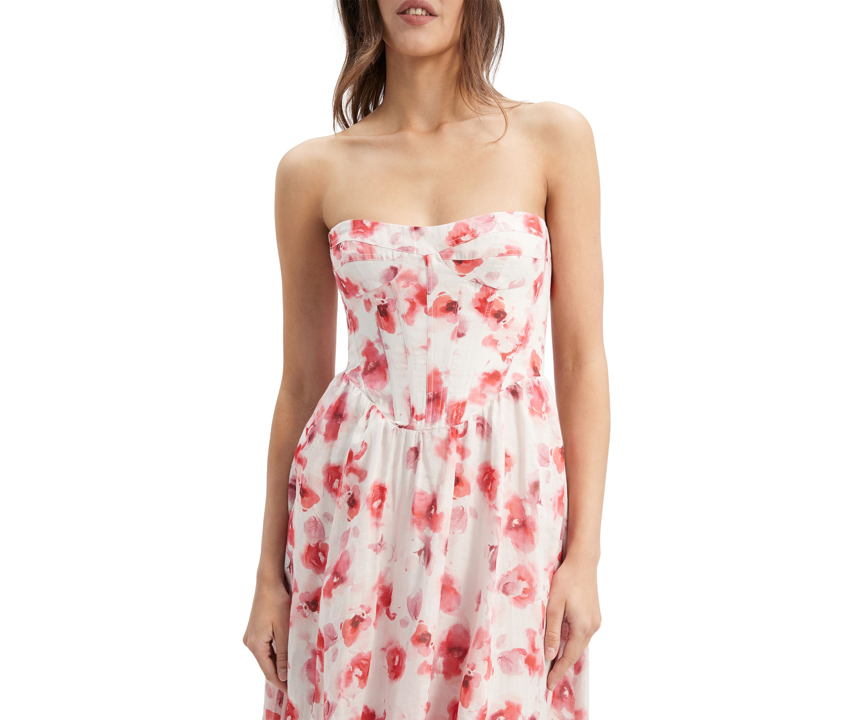 Womens Lola Corset Mini Dress