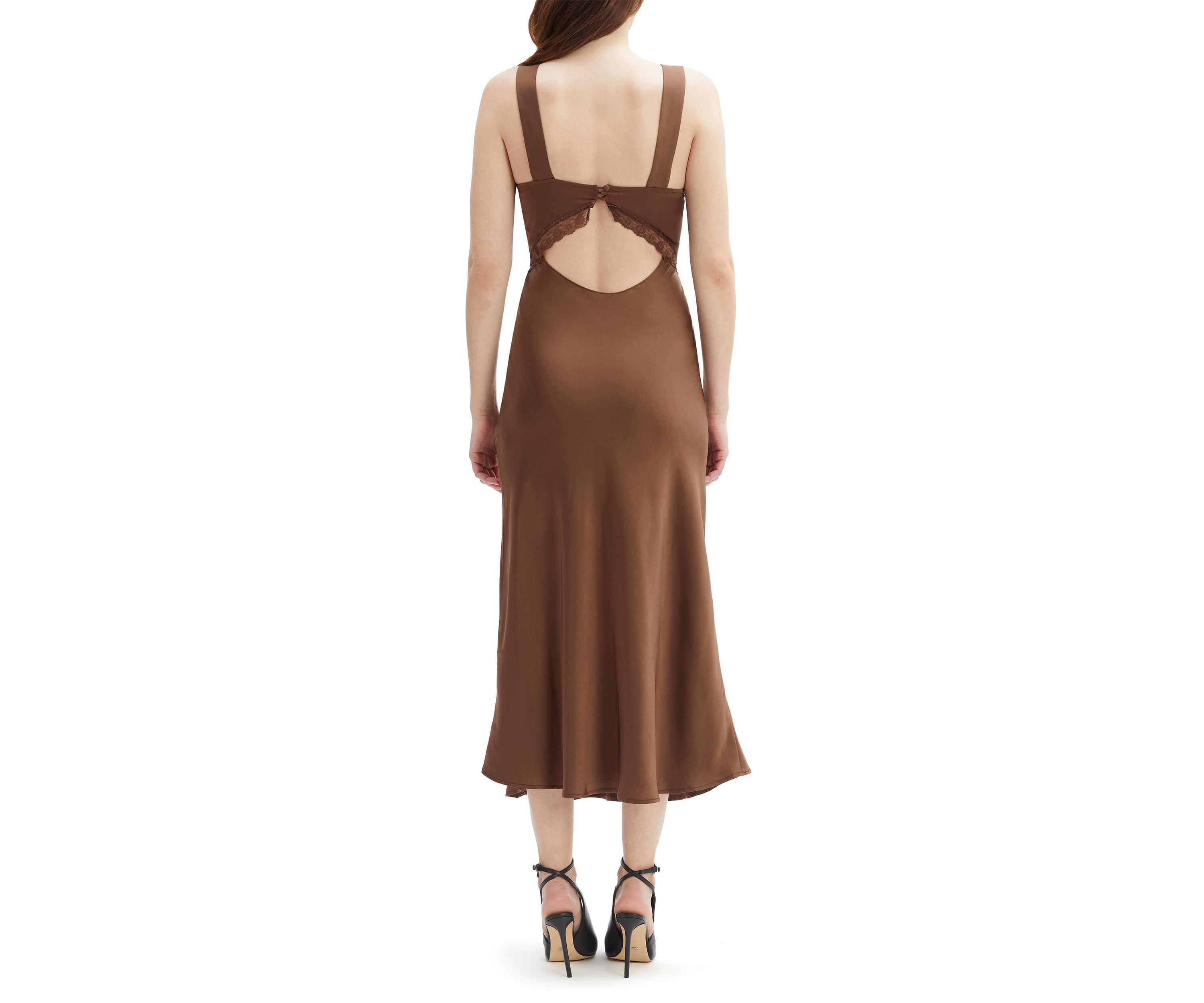 Womens Emory Lace Slip Dress